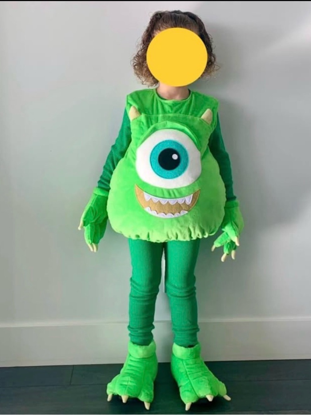 Mike Wazowski Monsters Inc Costume - size 4/6 pottery barn kids